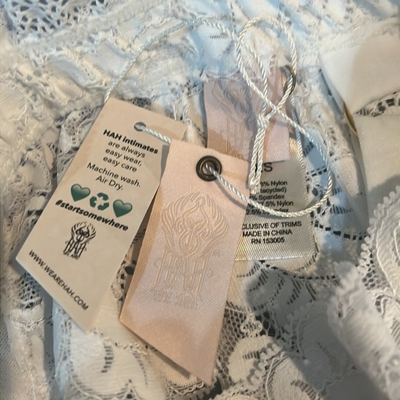 NWT $58 Free People X HAH Got Ur Back Bra Size XS X-Small White - Picture 9 of 9